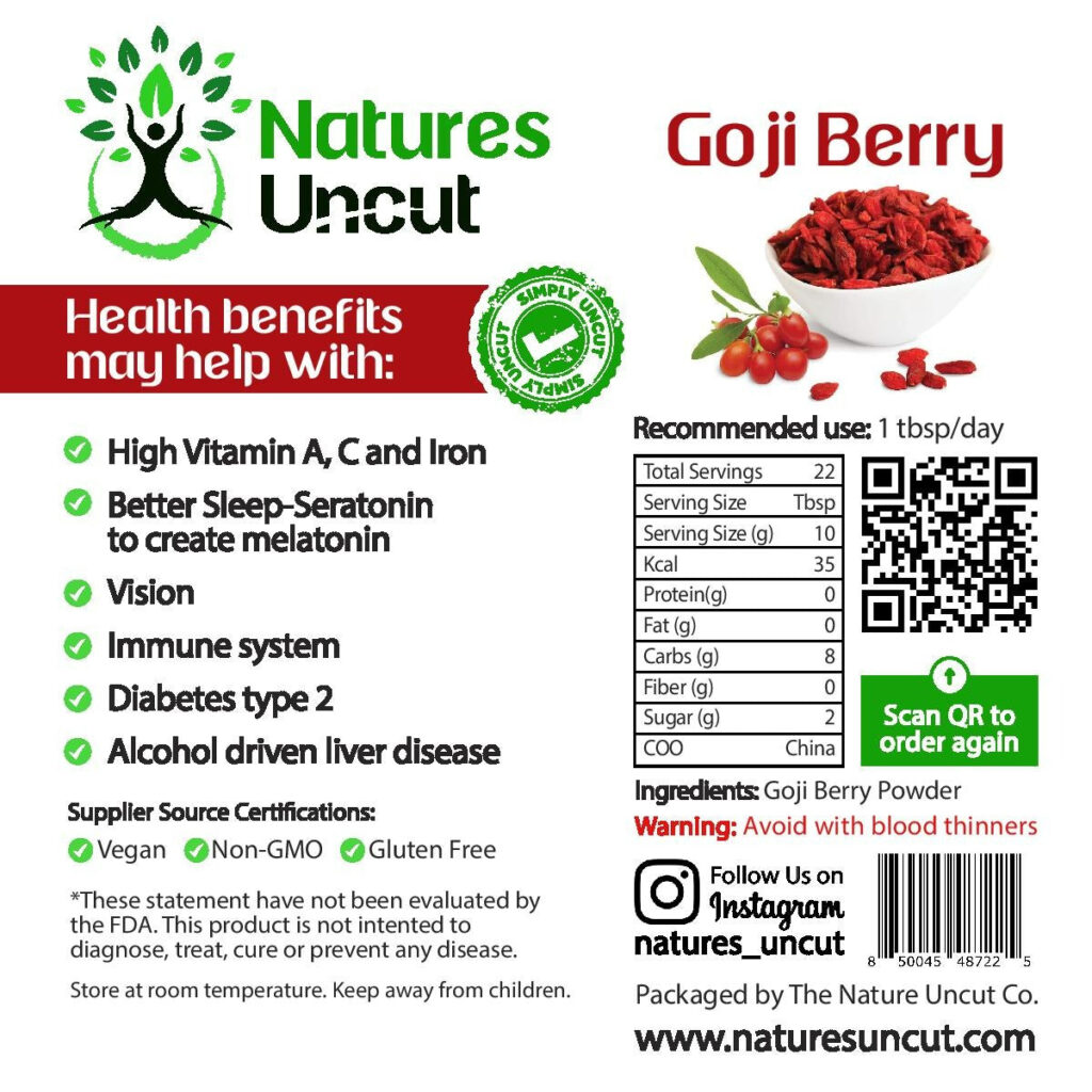 Goji Berry – naturesuncut.com