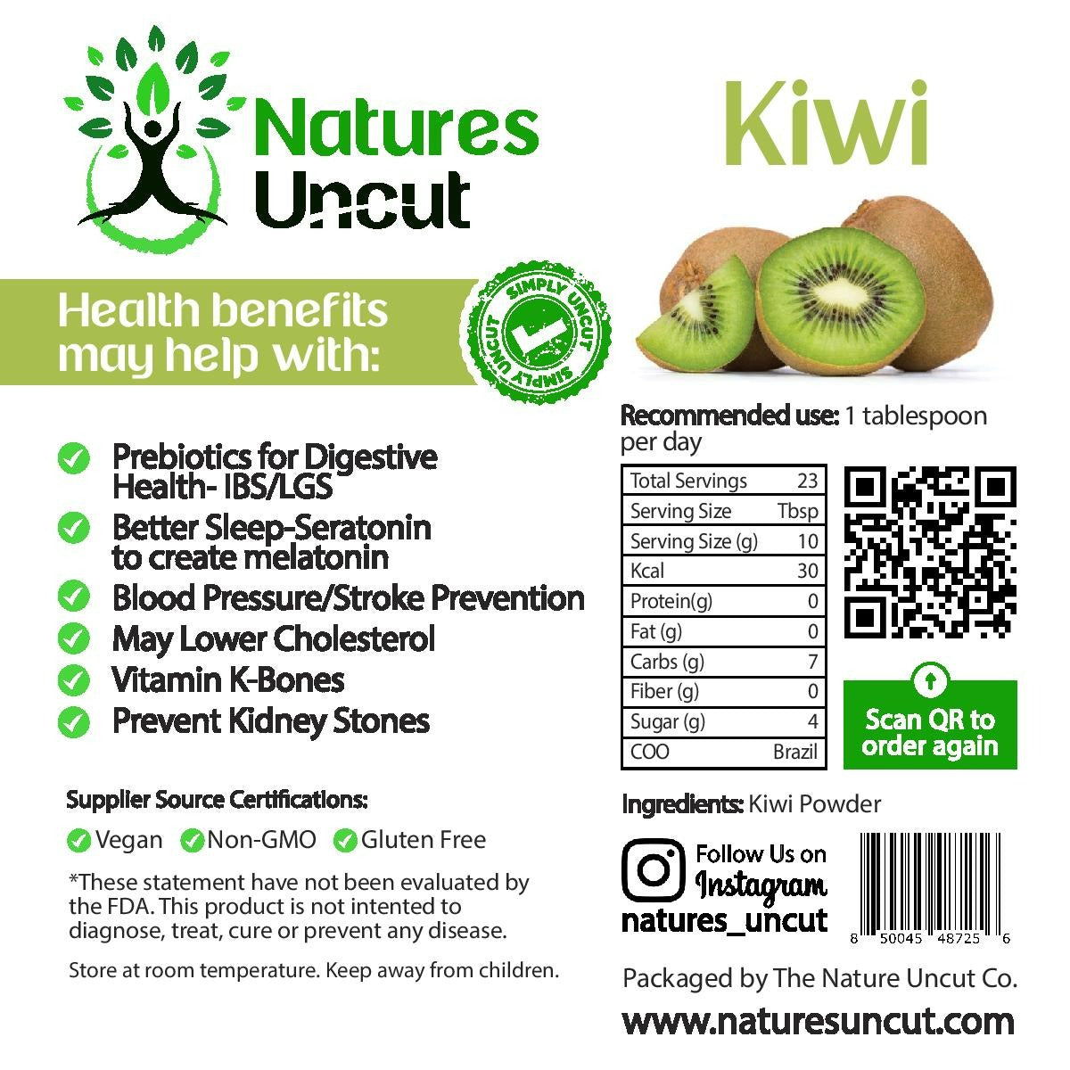 kiwifruit, Health Topics